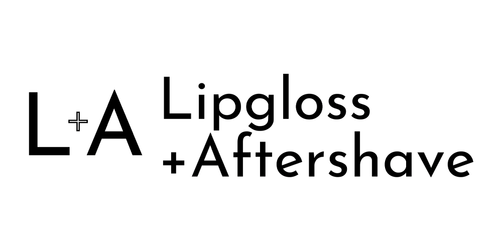Lipgloss and aftershave LA Logo